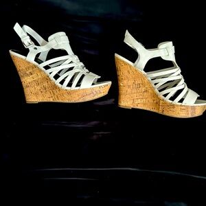 Guess sandals with 4 1/2 inch heels
